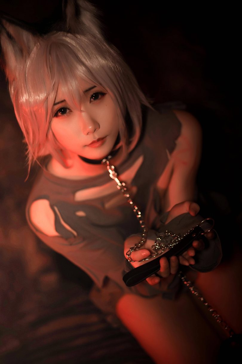 曉美媽cos奴隶狼少女 | 曉美媽x真真子_奴隶狼少女cosplay作品 [42P-39MB]