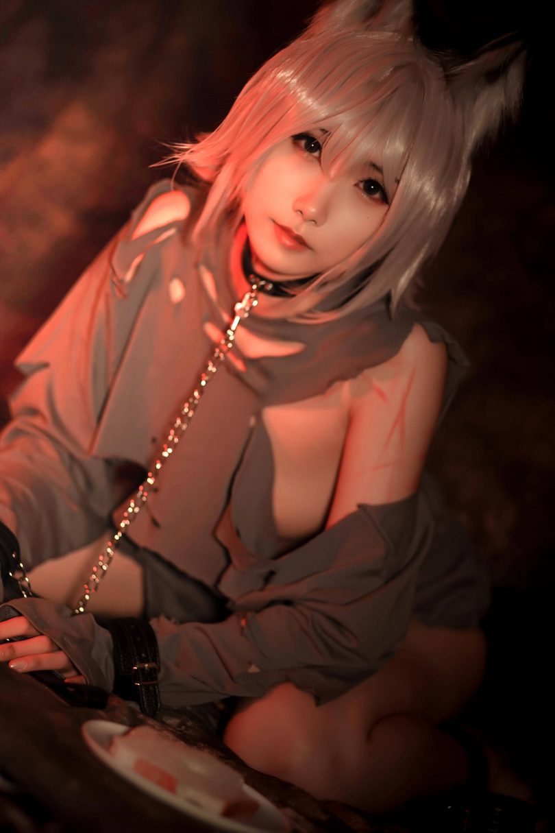 曉美媽cos奴隶狼少女 | 曉美媽x真真子_奴隶狼少女cosplay作品 [42P-39MB]