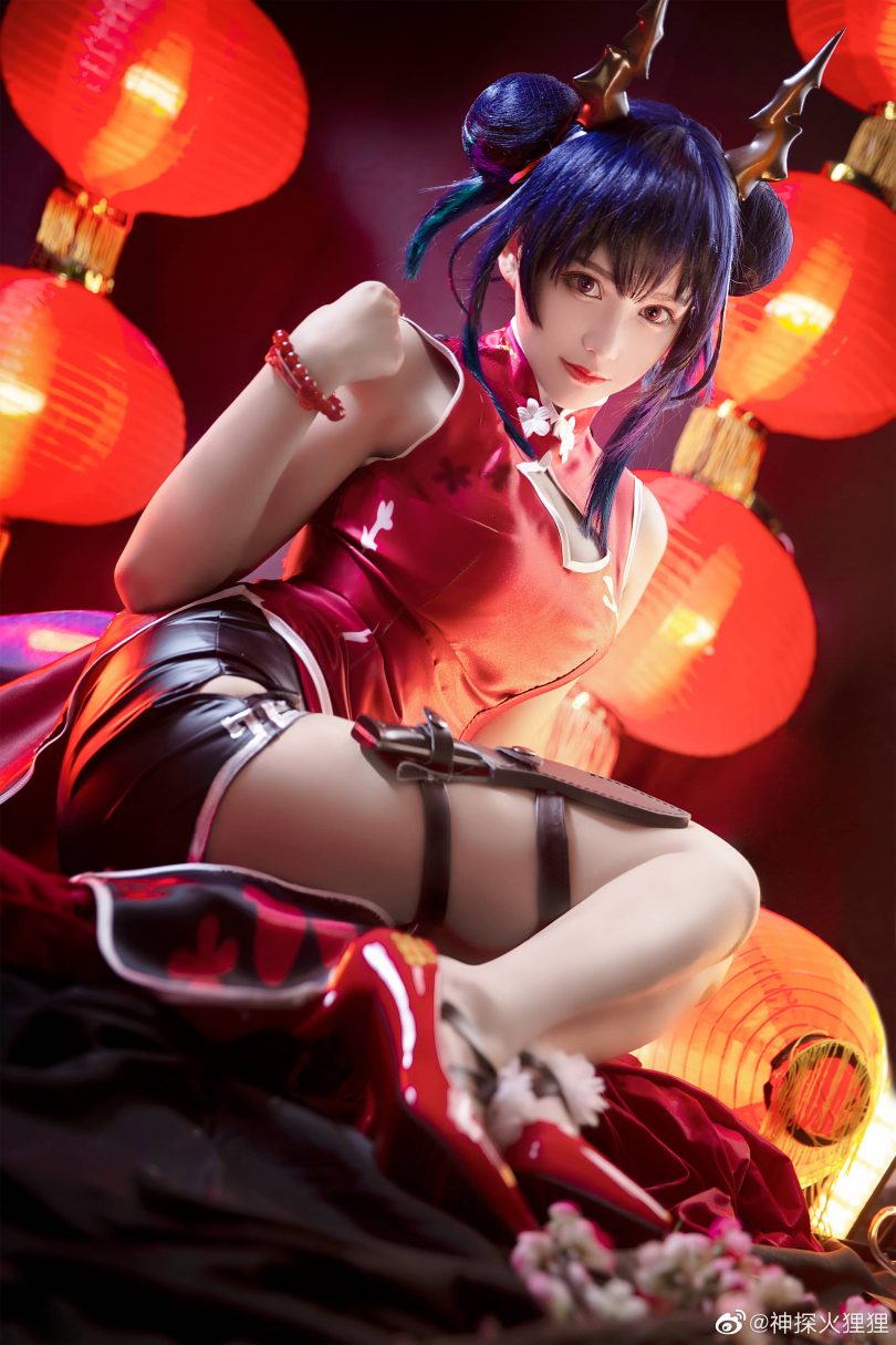 神探火狸狸cos陈 | 神探火狸狸_明日方舟·陈 岁红霞cos作品 [18P-194MB]