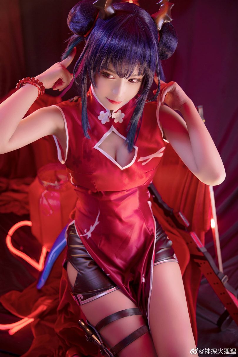 神探火狸狸cos陈 | 神探火狸狸_明日方舟·陈 岁红霞cos作品 [18P-194MB]