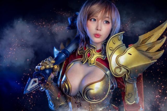 韩国cosplay团体“螺旋猫”在《灵魂之声》中的性感宣传照片插图