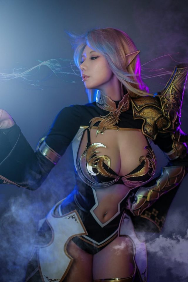 韩国cosplay团体“螺旋猫”在《灵魂之声》中的性感宣传照片插图6