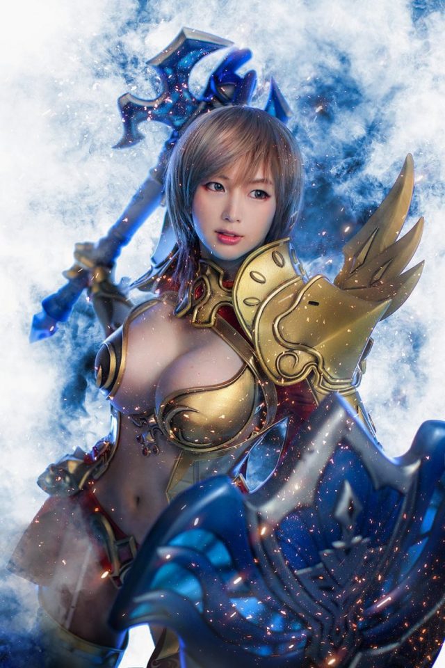 韩国cosplay团体“螺旋猫”在《灵魂之声》中的性感宣传照片插图1