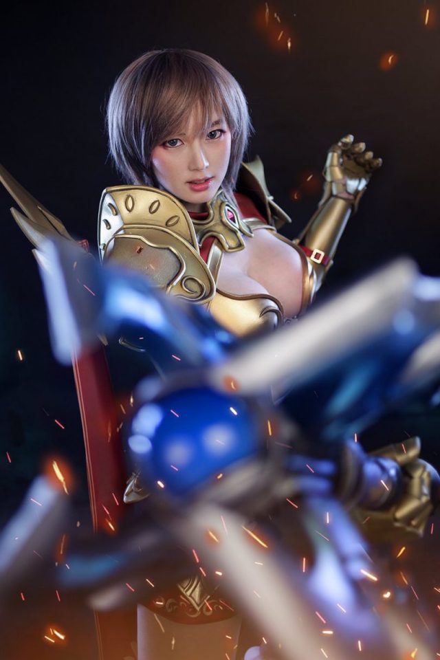 韩国cosplay团体“螺旋猫”在《灵魂之声》中的性感宣传照片插图4