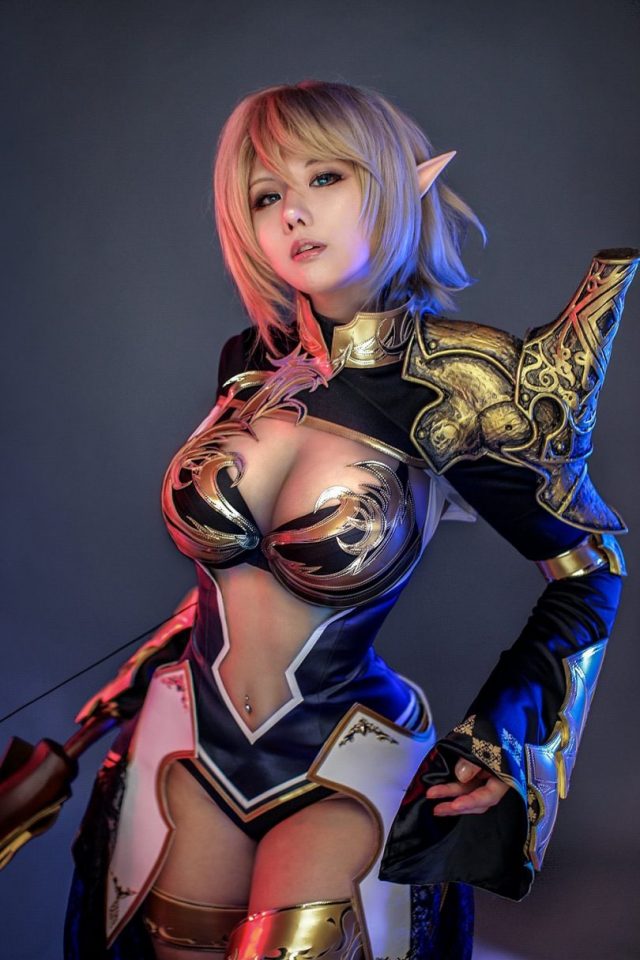 韩国cosplay团体“螺旋猫”在《灵魂之声》中的性感宣传照片插图8