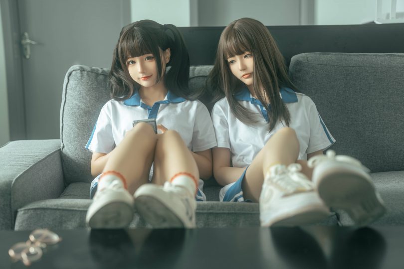 蠢沫沫&桃良阿宅cos作品 | 蠢沫沫_同桌的你（&桃良阿宅）cos图包 [110P-847MB](蠢沫沫-的微博)插图