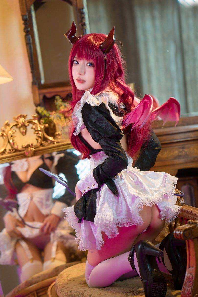 阿包也是兔娘cos莉莉娅 | 阿包也是兔娘_《崩坏3》·莉莉娅女仆cos作品 [28P-915MB]