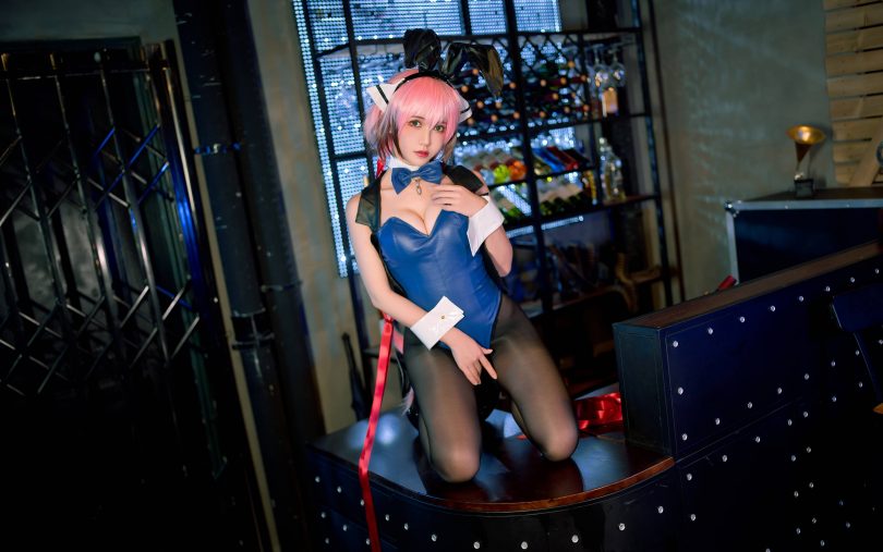 鳗鱼霏儿cos伊卡洛斯 | 鳗鱼霏儿_天降之物·伊卡洛斯兔女郎cos作品 [12P-121MB]