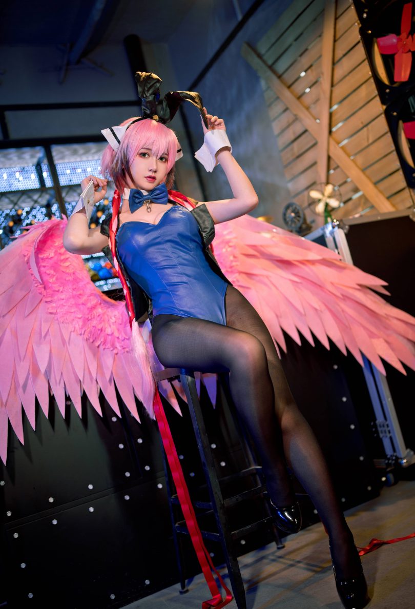 鳗鱼霏儿cos伊卡洛斯 | 鳗鱼霏儿_天降之物·伊卡洛斯兔女郎cos作品 [12P-121MB]