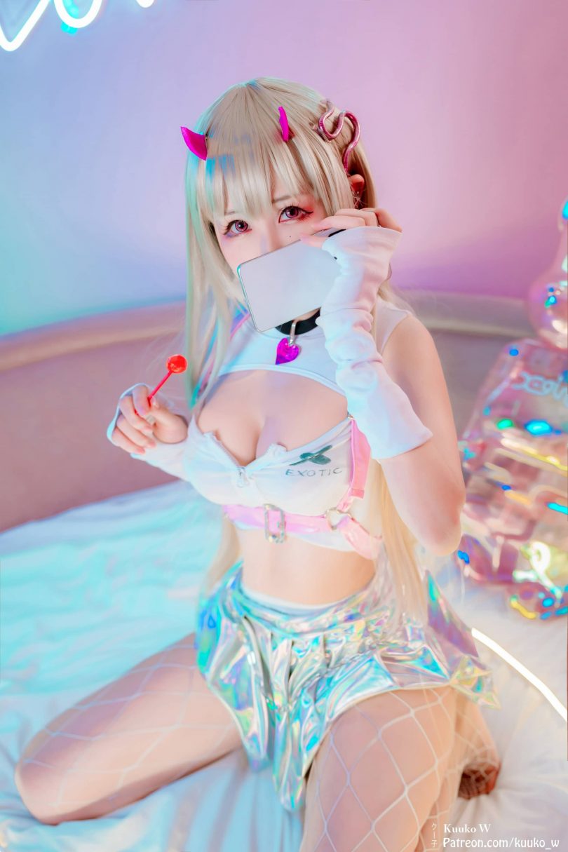 Kuuko W cos薇蝮 | Kuuko W_薇蝮·Viper渔网(自拍)cos作品 [24P-74MB]插图