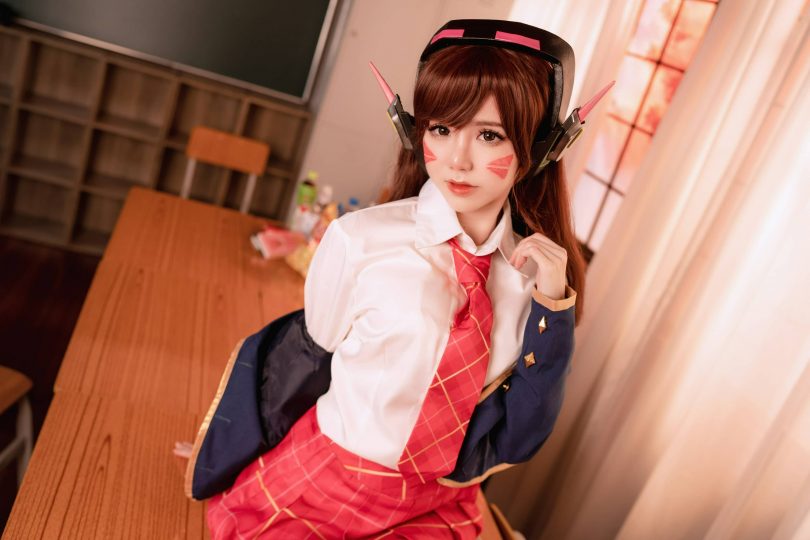 Sally Dorasnow cos D.Va | Sally Dorasnow_守望先锋·宋哈娜D.Va cos [20P-40MB]插图