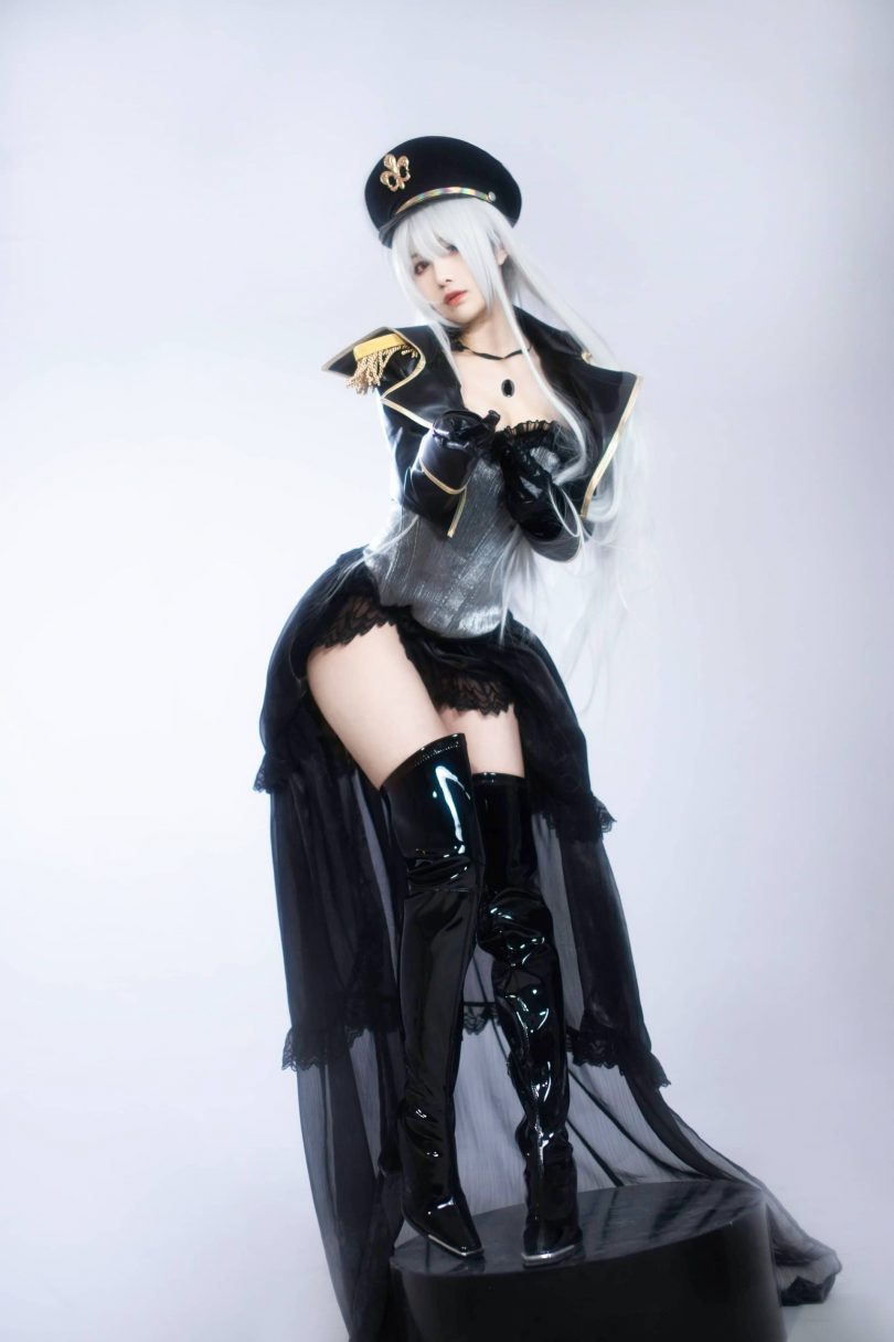 Shika小鹿鹿cos黑山梗菜 | Shika小鹿鹿_更衣人偶·黑山梗菜cos [24P-177MB]