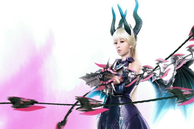 coser@cindy在游戏《洛奇》中化身英姿飒爽的“链刃师 ”(coser wendy)插图1