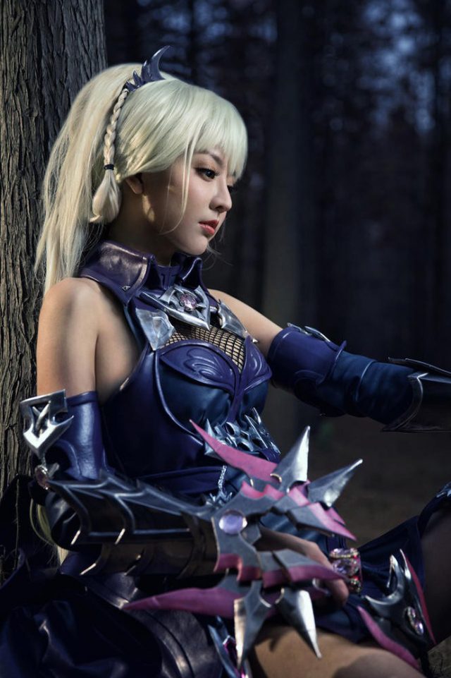 coser@cindy在游戏《洛奇》中化身英姿飒爽的“链刃师 ”(coser wendy)插图6
