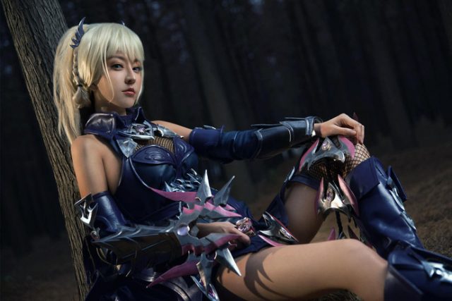 coser@cindy在游戏《洛奇》中化身英姿飒爽的“链刃师 ”(coser wendy)插图4