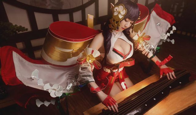coser@Arisara Karbdecho在《传说对决》化身“狐灵巫女”特尔安娜丝插图4