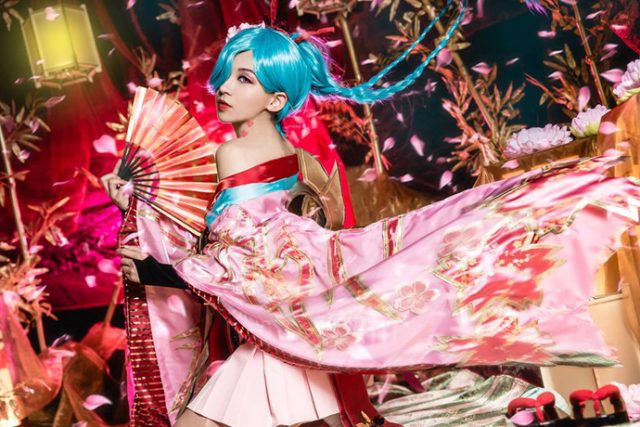coser@Athena在游戏《传说对决》化身“龙影忍者”爱里Airi插图1