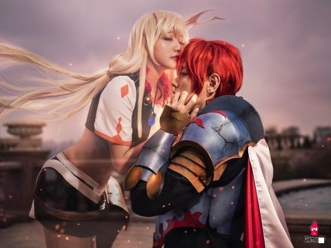 韩国coser@Aza Miyuko在游戏《Langrisser》的最新cosplay(韩国女团)插图3