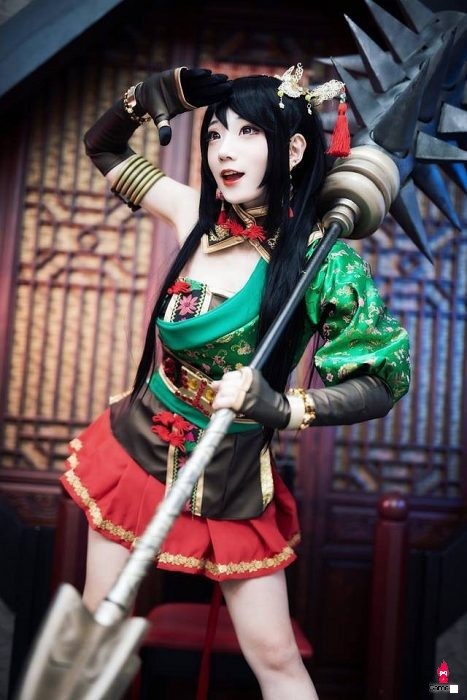 韩国coser@Aza Miyuko在游戏《Langrisser》的最新cosplay(韩国女团)插图4