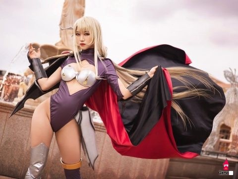 韩国coser@Aza Miyuko在游戏《Langrisser》的最新cosplay(韩国女团)插图2