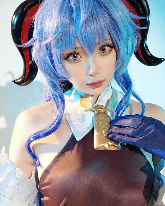 新加坡女coser@Kiyo在《原神Impact》的性感迪希雅cosplay照片(新加坡女性地位高吗)插图6