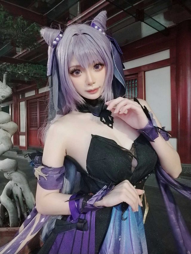 新加坡女coser@Kiyo在《原神Impact》的性感迪希雅cosplay照片(新加坡女性地位高吗)插图5
