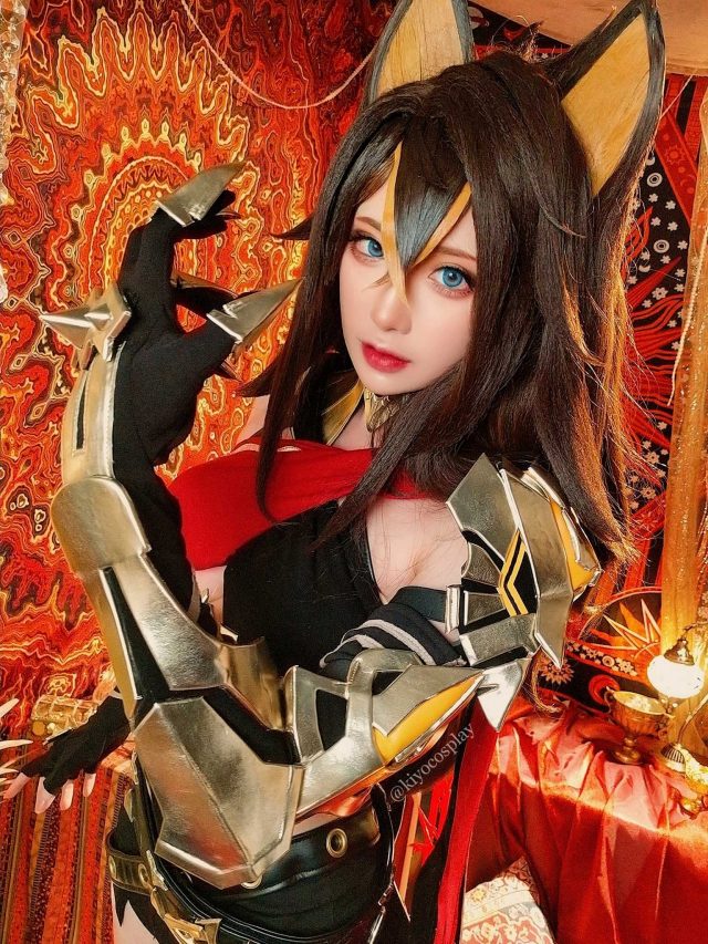 新加坡女coser@Kiyo在《原神Impact》的性感迪希雅cosplay照片(新加坡女性地位高吗)插图