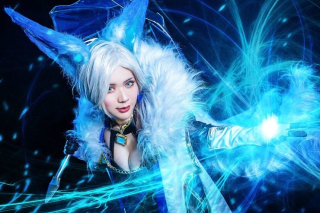 泰国女coser@Onnies在《传说对决》中化身“九尾灵狐”莉莉安插图2