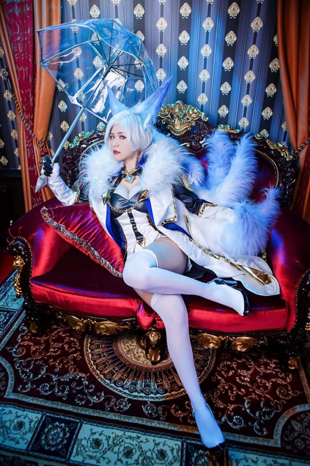 泰国女coser@Onnies在《传说对决》中化身“九尾灵狐”莉莉安插图4
