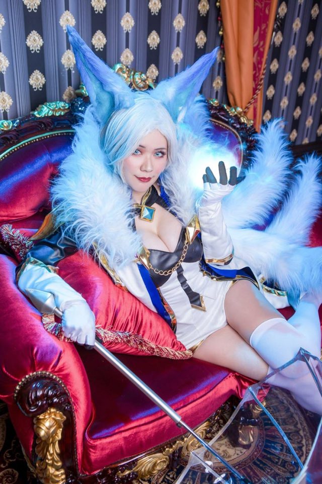 泰国女coser@Onnies在《传说对决》中化身“九尾灵狐”莉莉安插图5