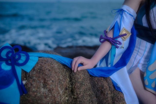 coser@_Azusaa_在《阴阳师》化身美丽的“占卜师”八百比丘尼插图5