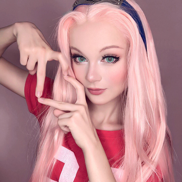 俄罗斯女coser@mk_ays在《火影忍者》化身“女版”的漩涡鸣人(俄罗斯女子学院更新至29集)插图2