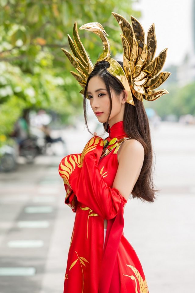 越南女coser@君羽在游戏《传说对决》中化身“光明女神”卢米娅(越南知名女dj)插图5