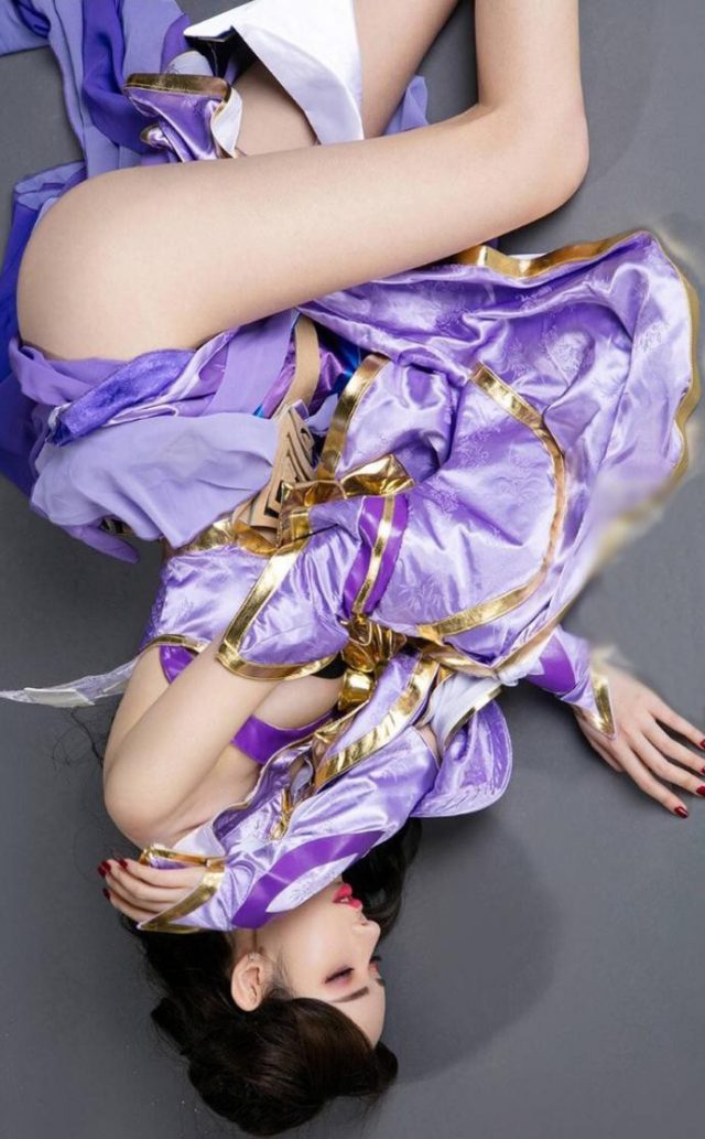 coser@萌琪琪Irene在《王者荣耀》中化身“月光之女”露娜(萌琪是什么意思)插图4