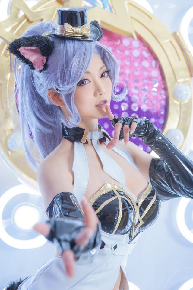 coser@蕾菈Laira在《传说对决》变身性感迷人的“兔女郎 ”艾瑞(蕾拉是什么)插图5