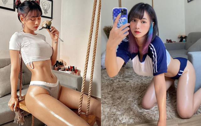 女coser@黎邦在游戏《超级马里奥》中化身性感的“女版”马里奥(黎邦定作品价格)插图3