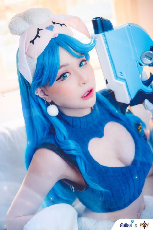 泰国女coser@pang3pong在《传说对决》中化身“甜梦时光”希露卡插图6