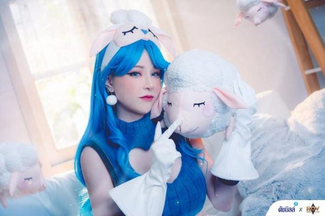 泰国女coser@pang3pong在《传说对决》中化身“甜梦时光”希露卡插图2