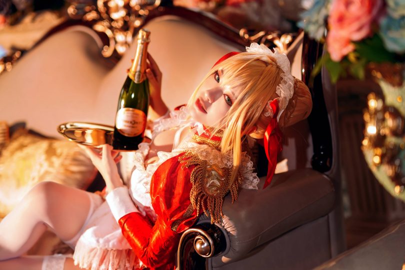 半半子cos尼禄 | 半半子_Claudius Maid·尼禄女仆cos作品 [43P-353MB]