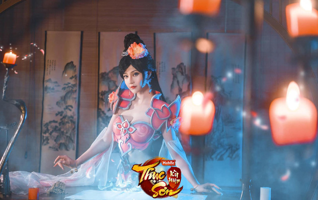 coser@露兒大魔王_在《蜀山奇侠》手游中的“唐门cosplay”，让人沉醉插图