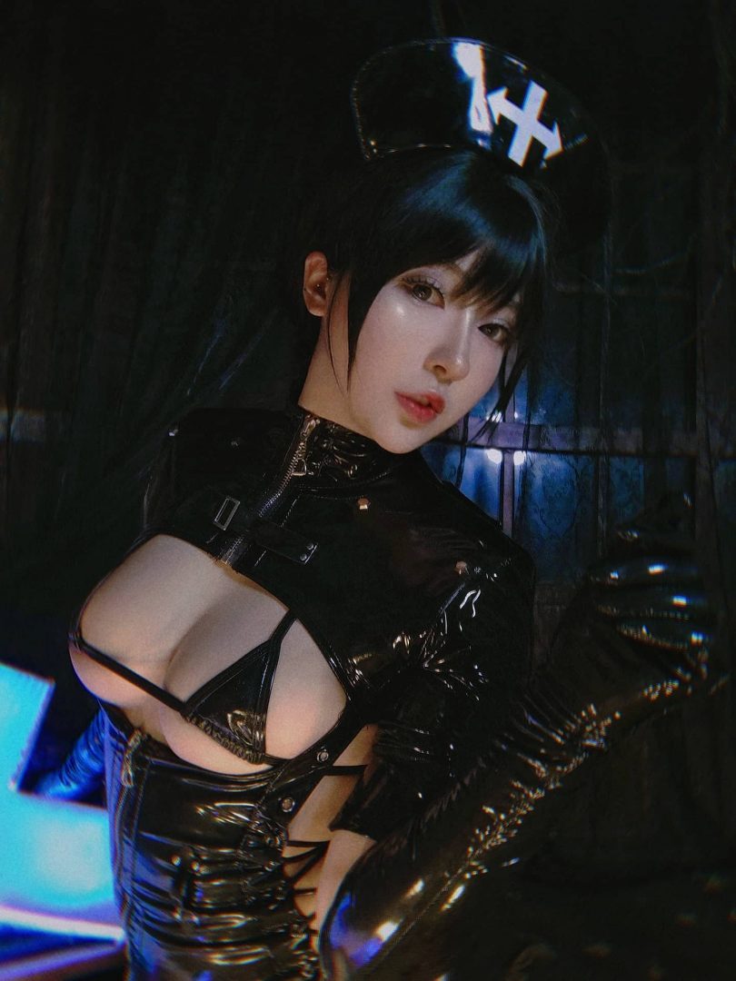 小容仔咕咕咕w cos护士 | 小容仔咕咕咕w_黑暗护士cos作品 [58P-746MB]