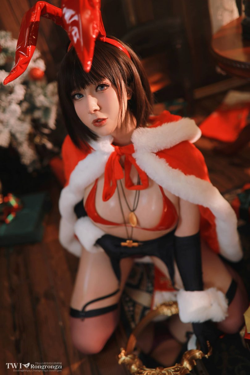 小容仔咕咕咕w cos魔太郎 | 小容仔咕咕咕w_圣诞装·魔太郎cos [50P1V-364MB]