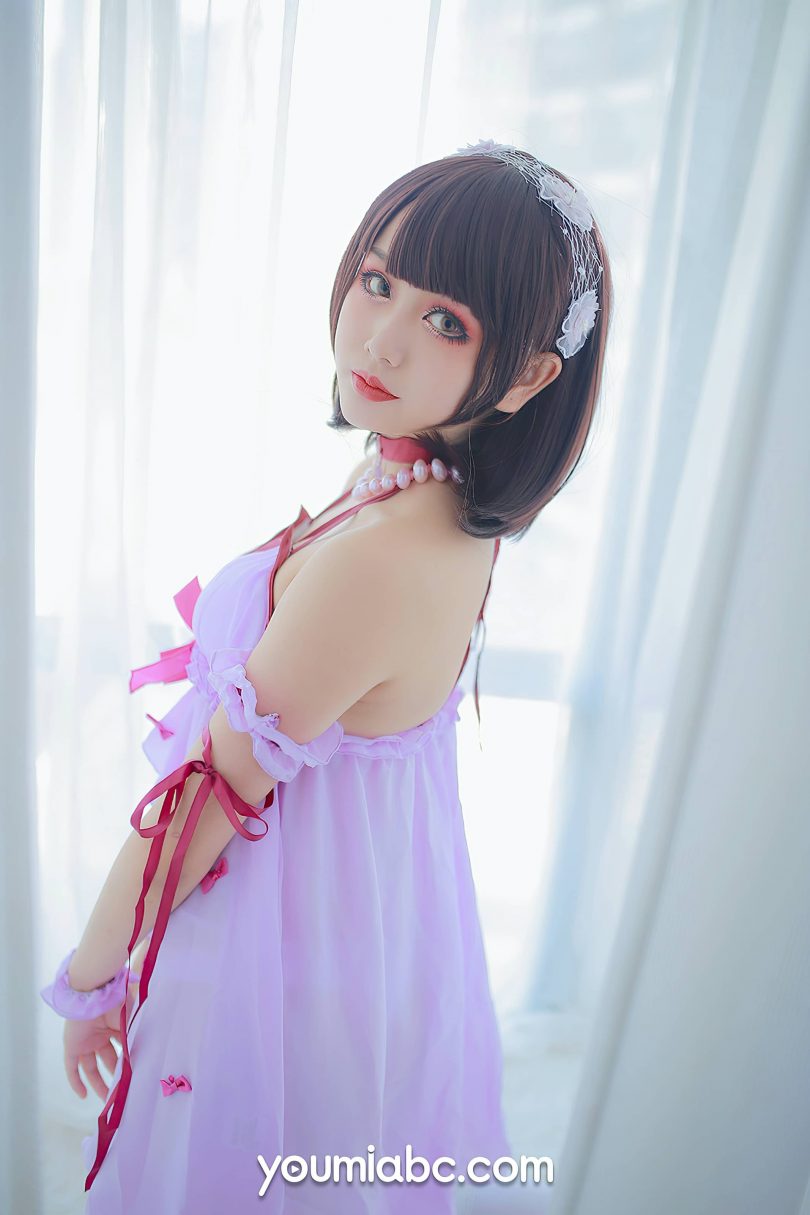您的蛋蛋cos加藤惠 | 您的蛋蛋_YouMi·睡衣派对加藤惠cos作品 [22P-325MB]插图