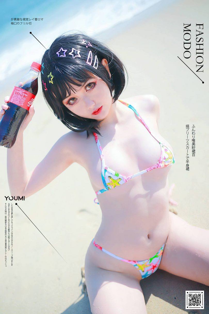 您的蛋蛋_YouMi尤蜜系列 | 您的蛋蛋_YouMi·欲望沙滩cos作品 [39P-644MB]插图