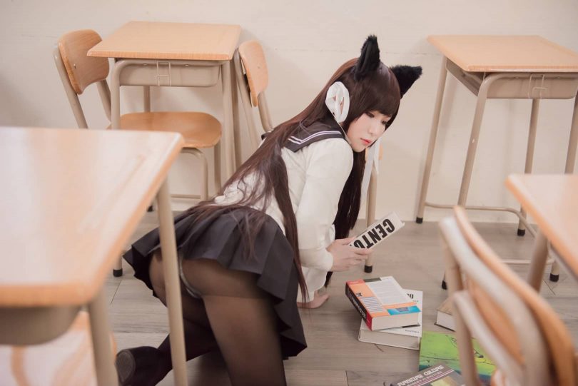 白神泱_JK cos系列 | 白神泱_兽耳·JK cosplay作品 [10P-6.54MB]