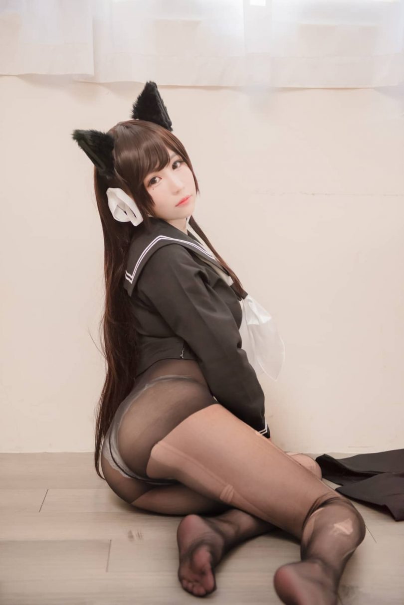 白神泱_兽耳cos系列 | 白神泱_兽耳·丝袜 JK cos作品 [14P-8.61MB]