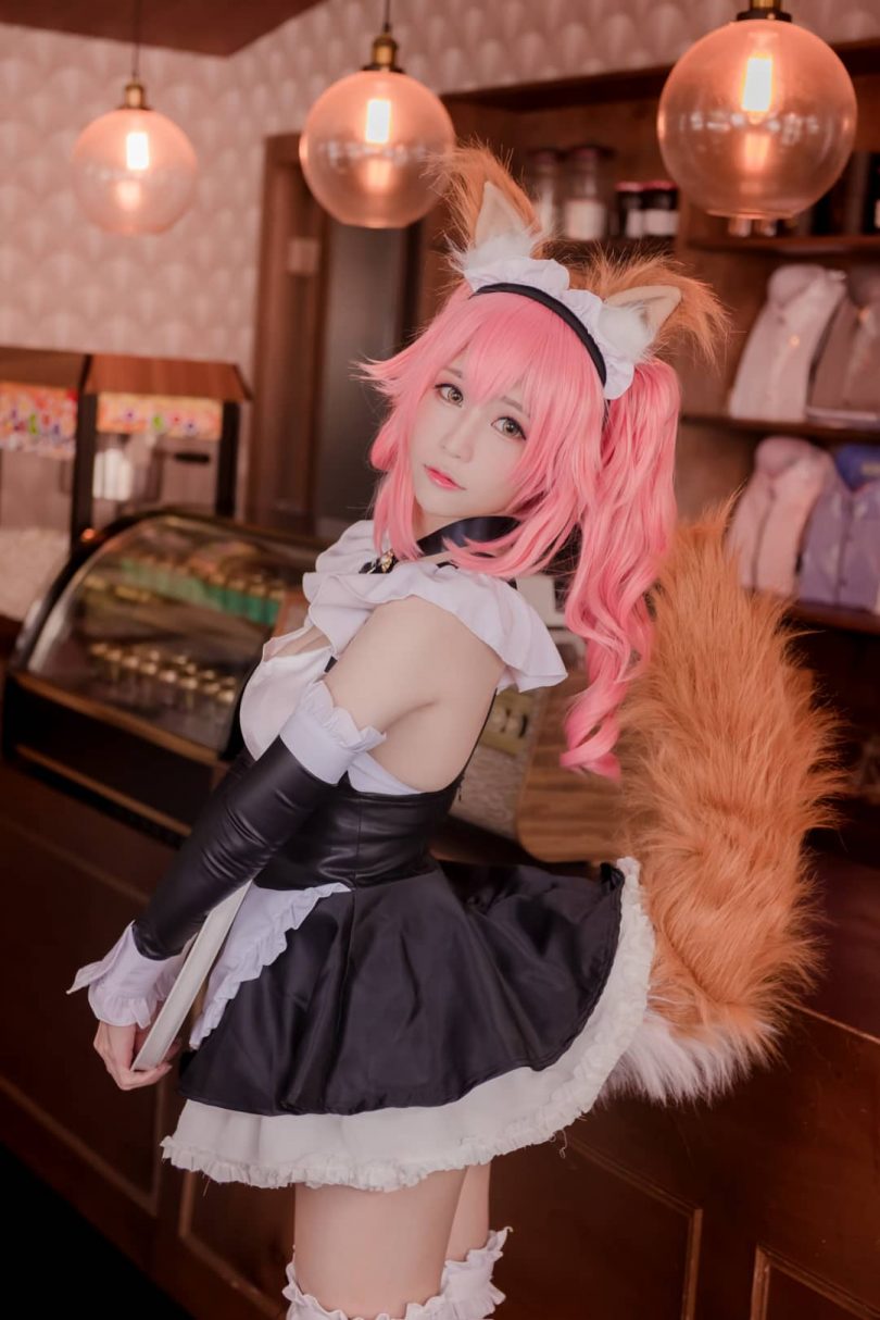 白神泱_女仆cos系列 | 白神泱_FATE·玉藻前+玛修cos作品 [63P-52MB]