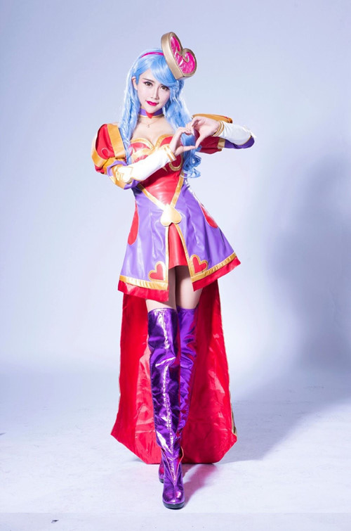 coser@夏小薇Vivi可爱的《英雄联盟》COSPLAY 照片集(夏薇怎么了)插图4