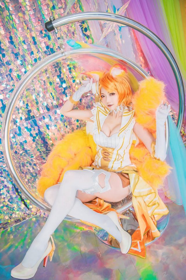 台湾coser@蕾菈Laira化身《传说对决》中的“九尾狐”莉莉安Liliana(台湾蕾拉参加的综艺)插图4