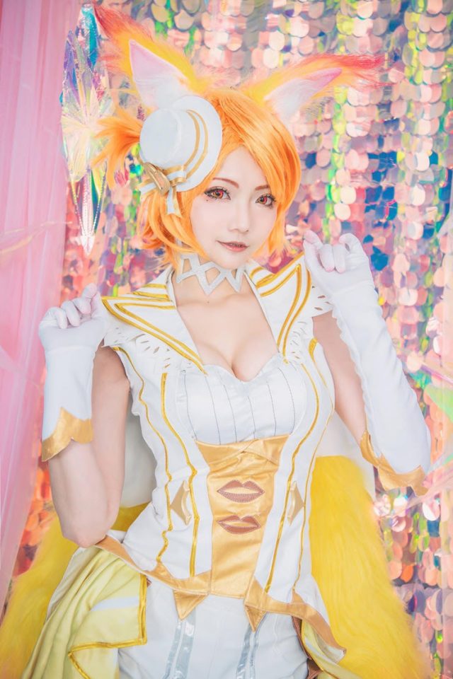 台湾coser@蕾菈Laira化身《传说对决》中的“九尾狐”莉莉安Liliana(台湾蕾拉参加的综艺)插图5